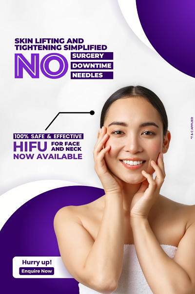 HIFU High intensity focused ultrasound treatment best skin clinic in chhindwara surat raipur nagpur bhopal