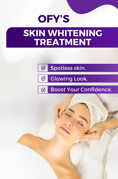 skin whitening treatment sking glow facial ofy clinics dermatologist in india